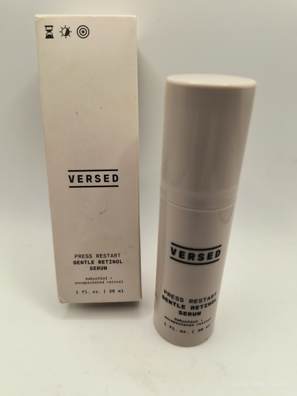 Versed Press Restart Gentle Retinol Serum - 1 Floz Nighttime Serum Complexion